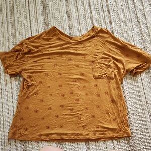 Belle Du Jour Mustard Top